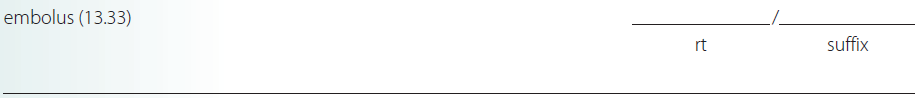 Give a brief definition and dissect each term listed into its word parts in the space provided. Check your answer by referring to the frame listed in parentheses and your medical dictionary. Then listen to the Audio CD to practice pronunciation.