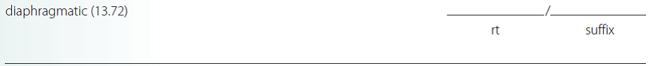 Give a brief definition and dissect each term listed into its word parts in the space provided. Check your answer by referring to the frame listed in parentheses and your medical dictionary. Then listen to the Audio CD to practice pronunciation.