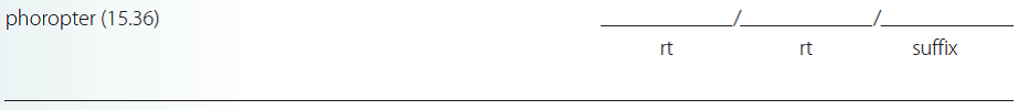 Give a brief definition and dissect each term listed into its word parts in the space provided. Check your answer by referring to the frame listed in parentheses and your medical dictionary. Then listen to the Audio CD to practice pronunciation.