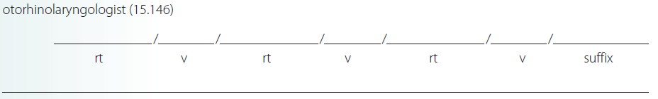 Give a brief definition and dissect each term listed into its word parts in the space provided. Check your answer by referring to the frame listed in parentheses and your medical dictionary. Then listen to the Audio CD to practice pronunciation.