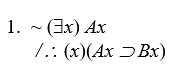 Prove valid: -