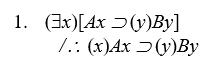 Prove valid: -