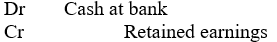 <strong>An appropriate journal entry to record a cash dividend on declaration date is</strong> A) B) C) D)