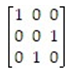 Decide whether or not the transition matrix is regular.