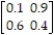 <strong>Find the stationary matrix for the transition matrix P =   .</strong> A)   B) [0.16 0.36] C) [0.6 0.4] D) [0.4 0.6] <div style=padding-top: 35px> 