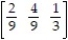 <strong>Find the stationary matrix for the transition matrix P =   .</strong> A)   B)   C)   D) [0.25 0.45 0.35] <div style=padding-top: 35px> 
