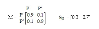 <strong>According to data collected during one year in a large metropolitan community, 30% of commuters used public transportation to get to work, and this rose by 4% the following year. This is modeled by the transition matrix where P represents the percentage of people that use public transportation and the percentage of people that do not. What percentage of commuters in this community will use public transportation in the long run?</strong> A) 50% B) 34% C) 30% D) 37.2%