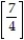 <strong>Find the fundamental matrix F for the absorbing Markov chain with the given matrix. Express your answer in fraction form.  </strong> A) F =   B) F =   C) F = [3] D) F =   <div style=padding-top: 35px> 