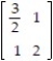 <strong>Find the fundamental matrix F for the absorbing Markov chain with the given matrix. Express your answer in fraction form. </strong> A) B) C) D)