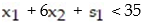 <strong>Convert the inequality to a linear equation by adding a slack variable. </strong> A) B) C) D)