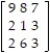<strong>Find the transpose of the matrix: - </strong> A) B) C) D)