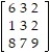 <strong>Find the transpose of the matrix: - </strong> A) B) C) D)
