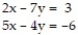 <strong>Solve the system of equations by elimination: - </strong> A) ( -2, -1) B) ( 2, -1) C) ( 2, 1) D) ( -2, 1)