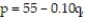 Suppose that the supply and demand equations for a logo sweat shirt in a particular week are for the demand equation; and , for the supply equation. Find the equilibrium price and quantity.