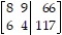 <strong>Write the augmented matrix for the system. </strong> A) B) C) D)