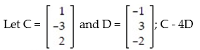 <strong>Perform the indicated operations given the matrices: - </strong> A) B) C) D)
