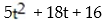 <strong>Find the function value:  -Given that   , find f(t + 2).</strong> A)   B)   C) 3t + 6 D)   <div style=padding-top: 35px> 