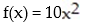 <strong>Write an equation for a function that has a graph with the given transformations:  -The shape of y =   is vertically stretched by a factor of 10, and the resulting graph is reflected across the x-axis.</strong> A)   B)   C)   D)   <div style=padding-top: 35px> 