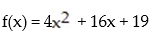 Find the range of the given function. Express your answer in interval notation: -
