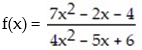 Find the equation of any horizontal asymptote: - 