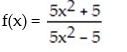 Find the equation of any horizontal asymptote: - 