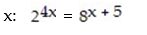 Solve the equation: -Solve for  