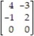 <strong>Delete recessive rows and columns from the following matrix game:  </strong> A)   B)   C)   D)   <div style=padding-top: 35px> 