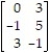 <strong>Delete recessive rows and columns from the following matrix game:  </strong> A)   B)   C)   D)   <div style=padding-top: 35px> 
