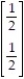 Find the expected value of the game matrix A = if player 1 and player 2 decide on strategies and Q = .