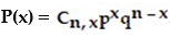 Construct a histogram for the binomial distribution ,and compute the mean and standard deviation: -n = 7 and p =