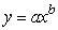 One of the following tables of data comes from a linear function, one from an exponential function, and one from a power function. The formula for the power function is with a = _____ and b = _____.