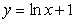 <strong>Given the following graph, what would the equation of the line be if the horizontal axis is labeled ln x and the vertical axis is labeled ln y? </strong> A) B) C) D)