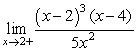 <strong>Estimate the following limits:</strong> A) B)