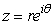 In polar form, the complex number is written , where r = _____ and = _____. Round both answers to 2 decimal places, and give so that .