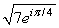 Compute . Choose the root that lies in the first quadrant. Give your answer in Cartesian form, and round to 3 decimal places.
