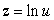 The following table gives z as a linear function of x. If and , find a formula for y in terms of x.