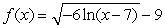 Find the domain of the function      .