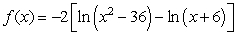 Find the domain and asymptotes of the function