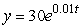 Let , with t measured in years. What is the continuous percent decay rate per year?