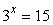 Solve using logs. Give your answer to 3 decimal places.