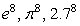 <strong>Which of the following is correctly ordered from least to greatest?</strong> A) B) C) D) E) F)