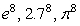 <strong>Which of the following is correctly ordered from least to greatest?</strong> A) B) C) D) E) F)