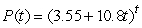 <strong>Which of the following formulas are exponential?</strong> A) B) C) D) E) F) G)