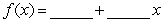 The following figure shows two functions, one linear and the other exponential. The formula for the linear one is , and the formula for the exponential one is . Round the first two answers to 2 decimal places and the last two answers to 3 decimal places.