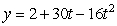 The height of a baseball in feet seconds after it has been hit is given by . At what time does the baseball reach maximum height? Give your answer correct to 3 decimal places.