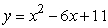 How many distinct real roots does the function have?