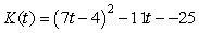 <strong>Which of the following functions are quadratic?</strong> A) B) C) D) E)