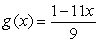 Suppose and suppose that is an invertible function such that . Find andwrite it in the form .