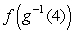 Let and be two invertible functions such that and . Find . Round your answer to two decimal places, if necessary.
