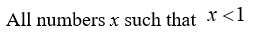 <strong>Which of the following are not in the domain of ?</strong> A) x = 7 B) x = -7 C) x = 6 D) E)